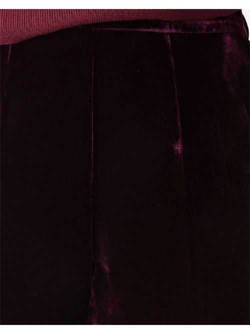 FLARED TROUSER FORTE_FORTE | 14344_my pantsF48M.4018 bordeaux